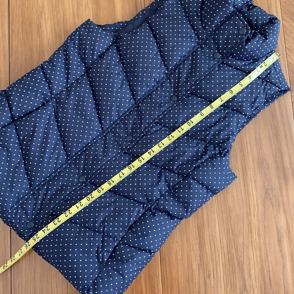 GAP POLKA DOT PUFFER VEST - Picture 9 of 13